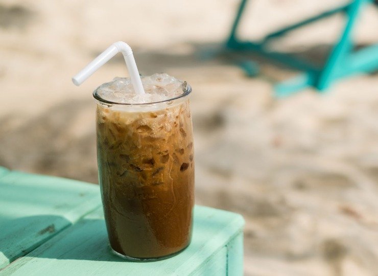 Coffee on the beach Sourikata Coffee